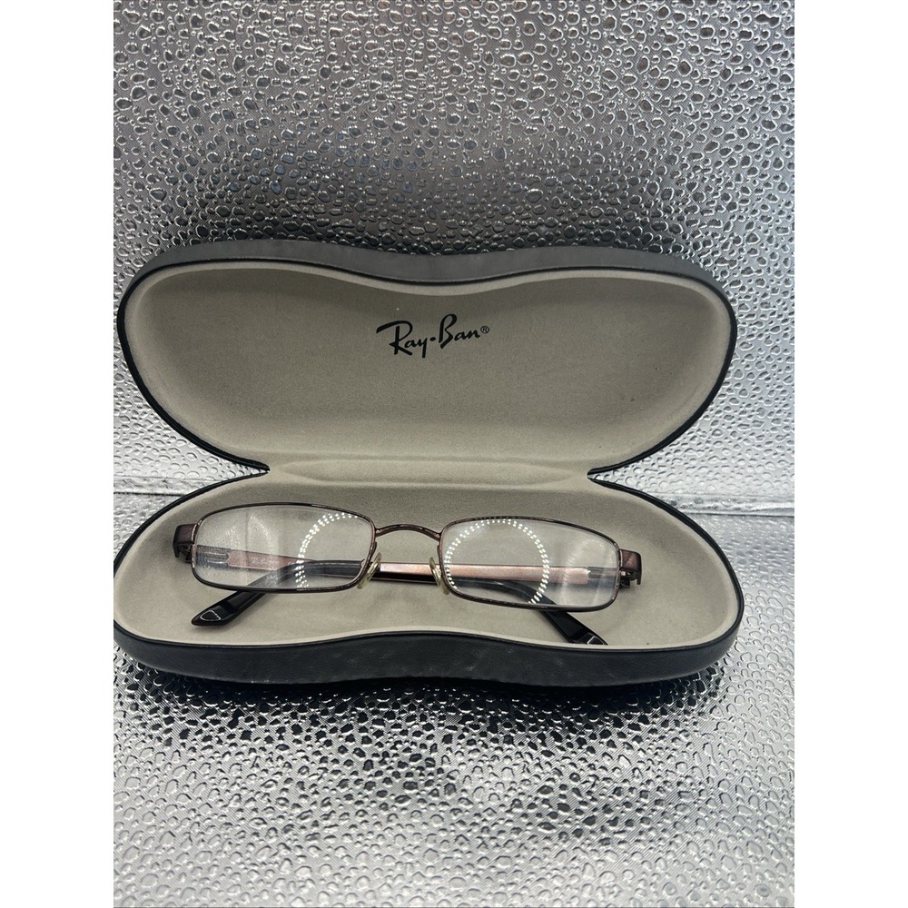 Ray Ban RB 5237 5055 Square Brown Eyeglasses Optical Frame 53-17-145